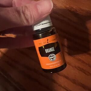 Young Living Orange Essential Oil Bottle